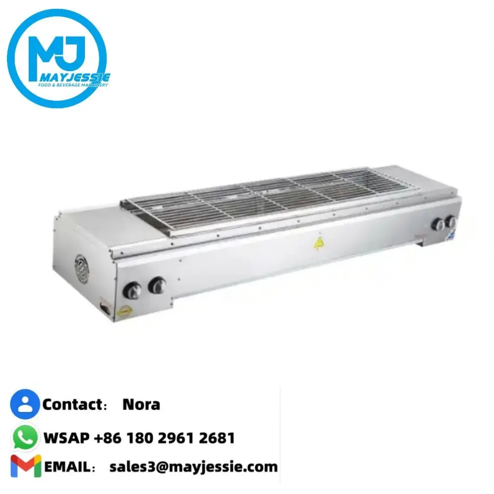 gas yakitori grill/auto rotating barbeque machine/electric bbq grill
