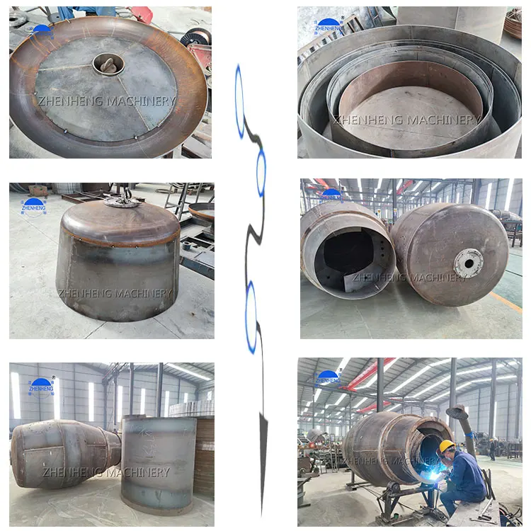 Concrete Mixer Semi Trailer 4 Cubic Meters Small Concrete Transit Mixer Construction Mobile Concrete Drum Mixer Heavy-Duty