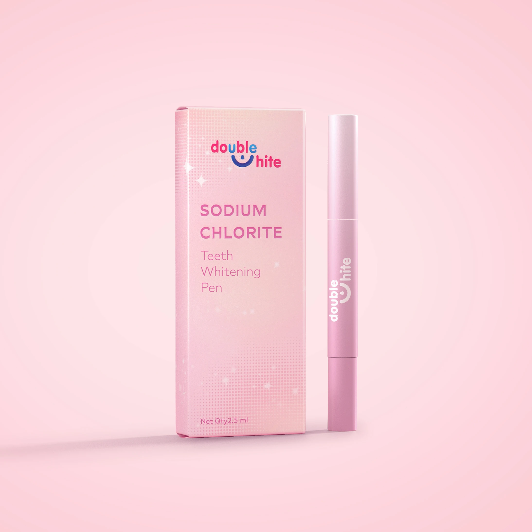 Double White Free Shipping Sample Instant Non Peroxide Teeth Whitening Gel Pen Customized