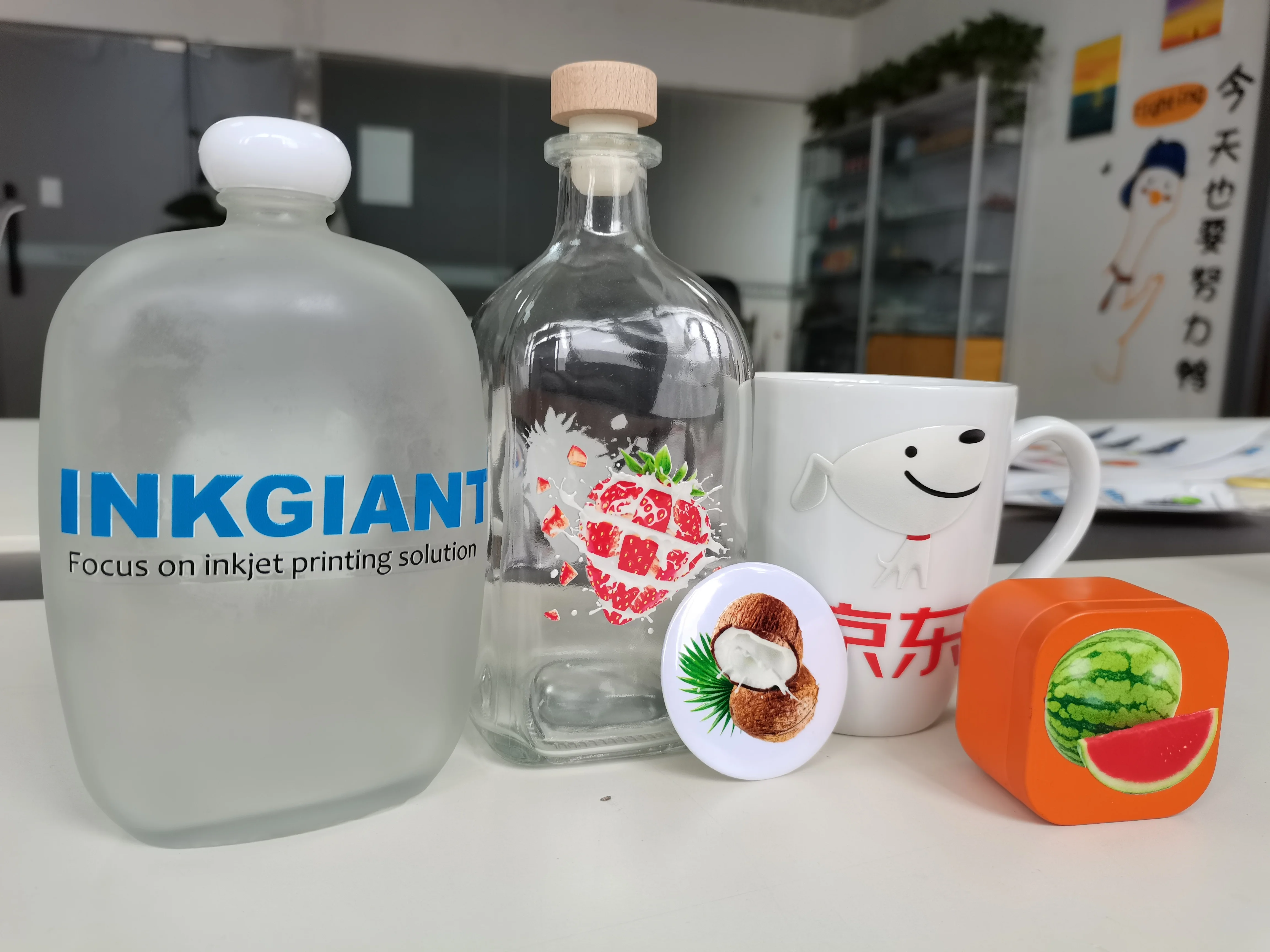 New type INKGIANT BF33E3  UV DTF printer I1600   print head  for  glass cup Transfers Sticker Label logo