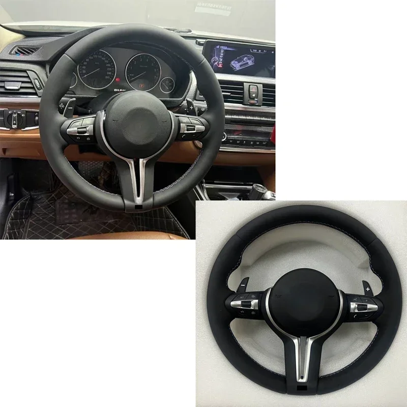 Car Steering Wheel With Paddle Shifter For BMW M Sport F-Chassis F80 F82 F87 F12 F13 F86 F33 M2 M3 M4 M5 M6 F85 X5 X6 F30