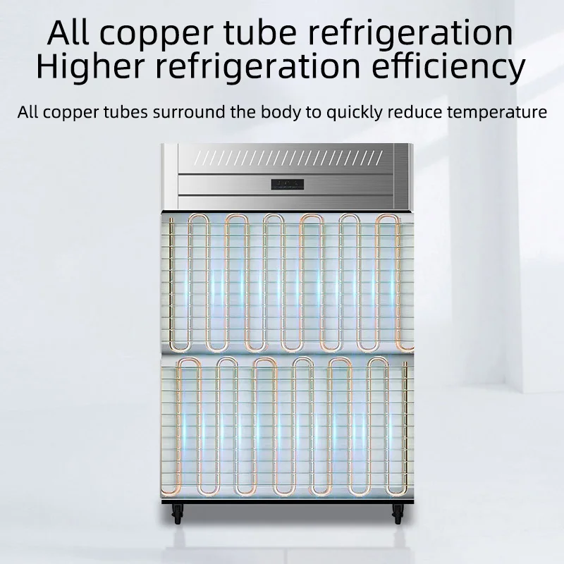 Doble температура Maytag 201 # нержавеющая холодильник статическое охлаждение морозильник 4 двери коммерческий