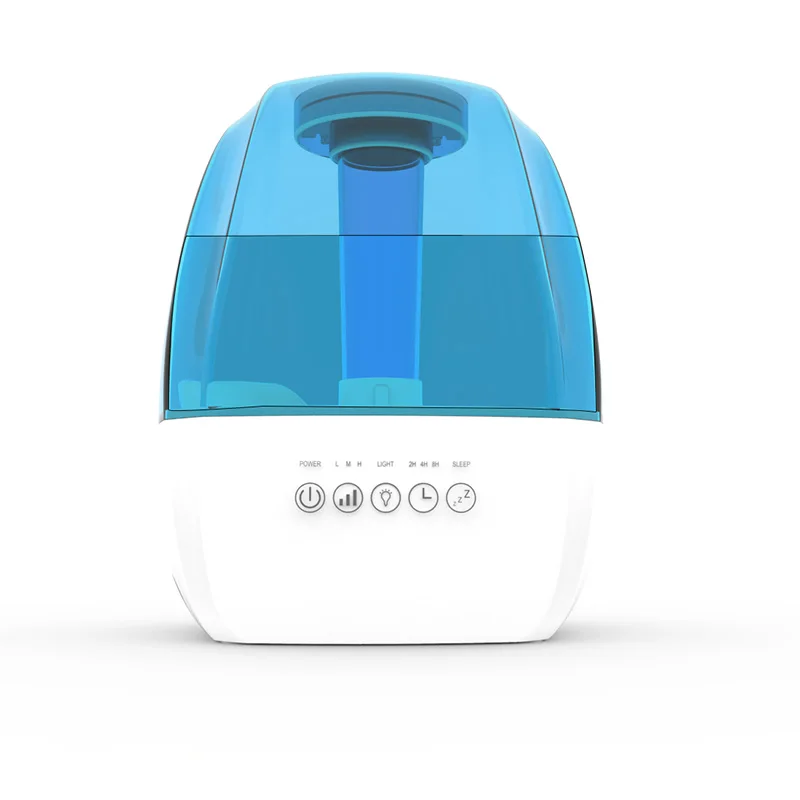 
2020 специальный дизайн, широко используемый большой домашний синий увлажнитель воздуха tetragon mist 