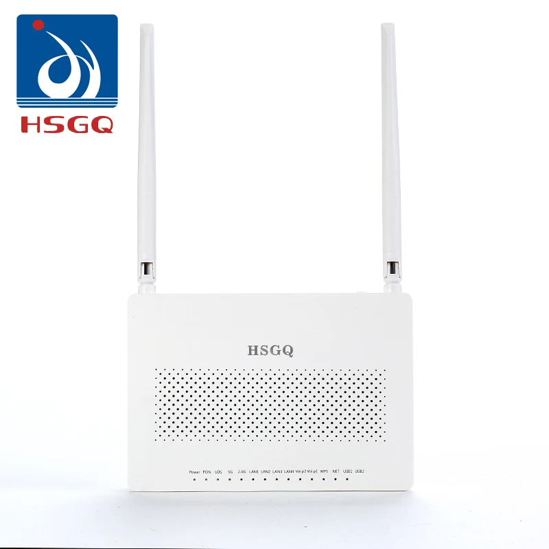 4GE + 2POT 2USB 5 г Wi Fi HSGQ-M470 волокно модем Gpon huwei