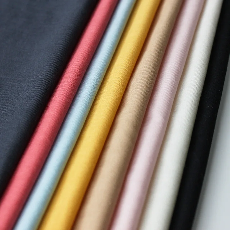 Wholesale Knit 60S 89% Lenzing Micro Modal 11% Spadnex Jersey Micromodal Fabric For Women Men Underwear