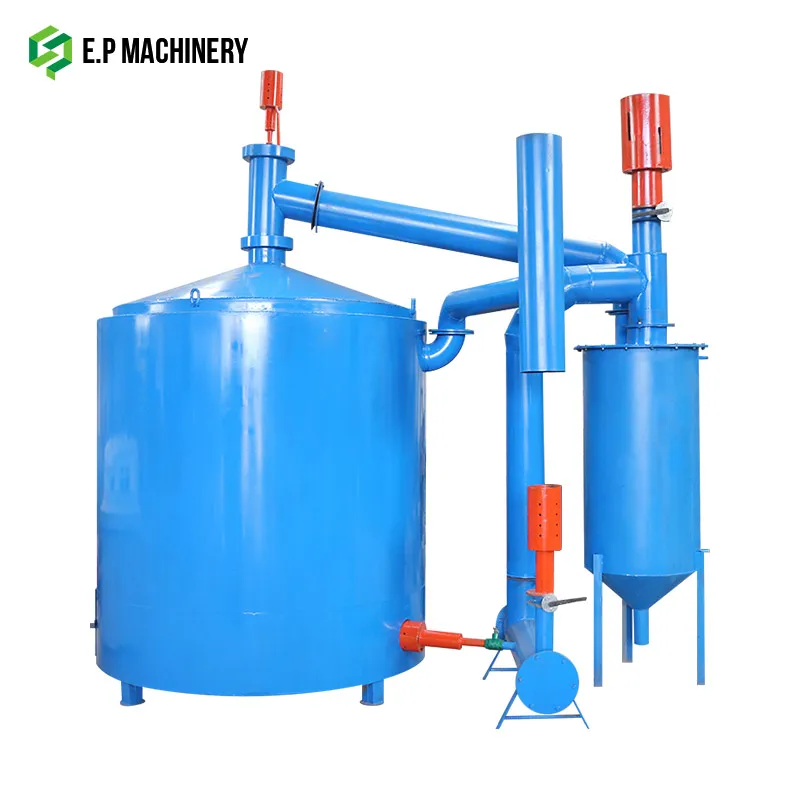 Factory Price New Type Coconut Shell Wood Biomass Carbonization Kiln