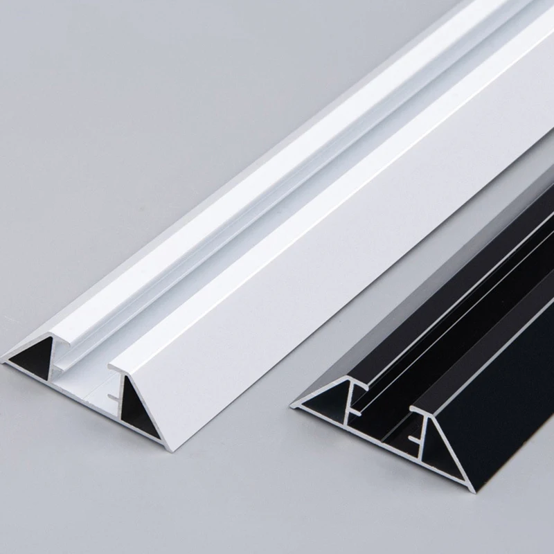 IKSUN Factory supply heavy duty aluminium curtain Rail stage ceiling mounted curtain track hotel V shaped curtain track