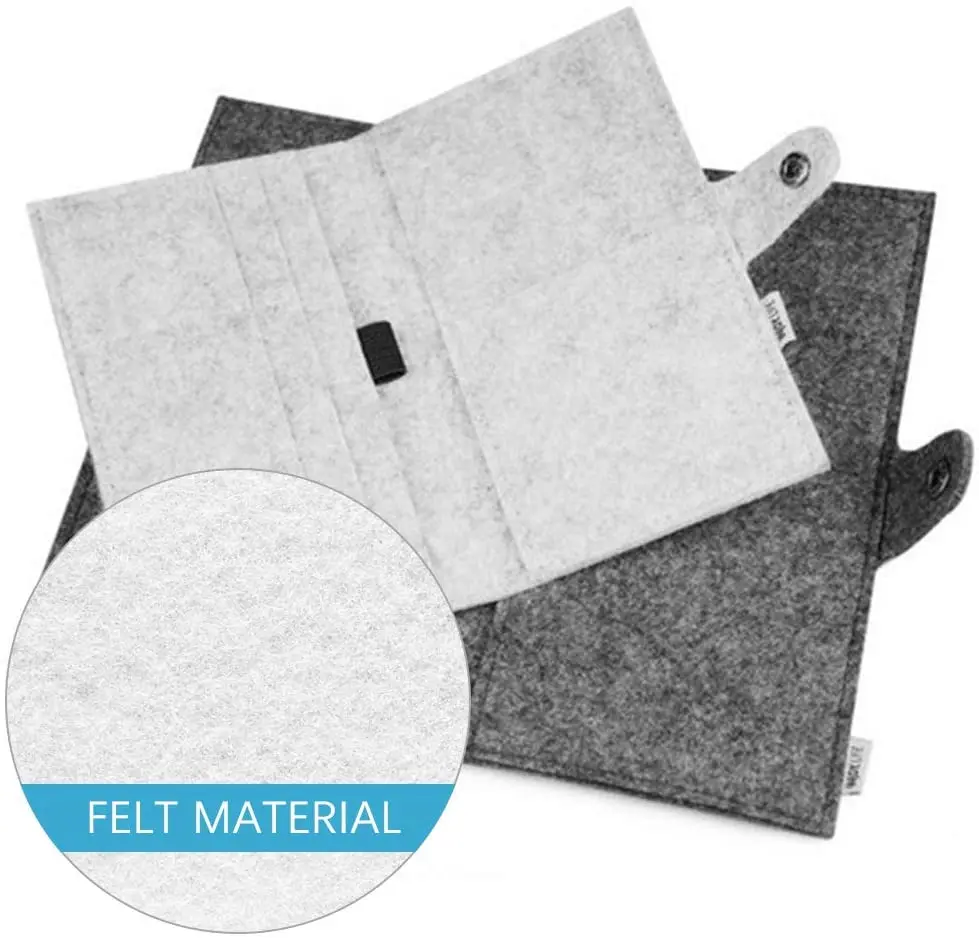 Felt Pen Bag Wallet Packaging Bag/Promotional Bag Felt Pencil Case /fashion felt wallet card bag custom felt coin pouch bag