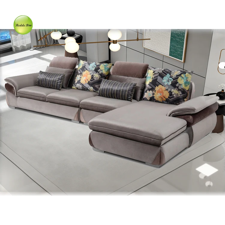 Best Selling Simple Fabric Soft Adjustable Sofa Furniture Suitable For Living Room