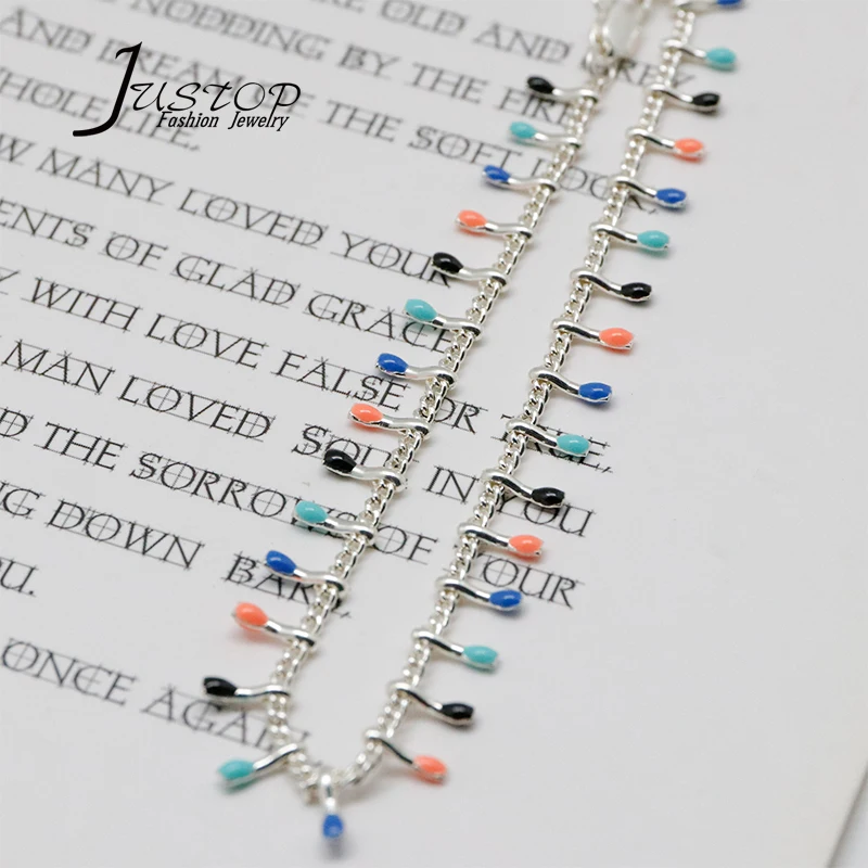 Модные стильные изысканные эпоксидные латунные браслеты