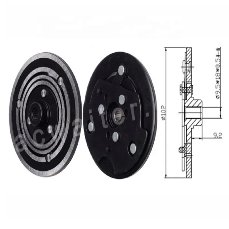 Factory Directly Supply Compressor Clutch Hub Suitable For Little Truck AC Compressor WXH-066