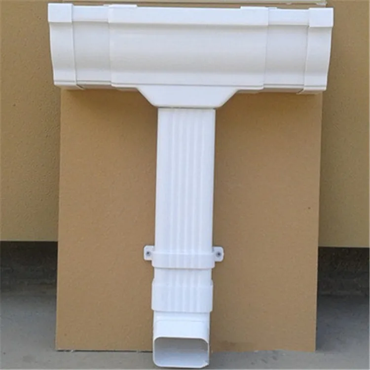 Durable long service life water carrying system rain plastic PVC gutter