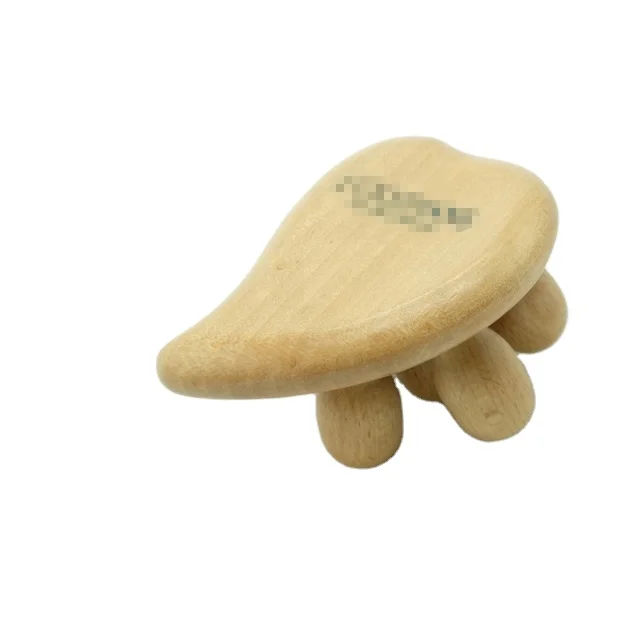 Customized Design! Heart-shaped Wooden Pin Massage Style No. LD-AMQ-B