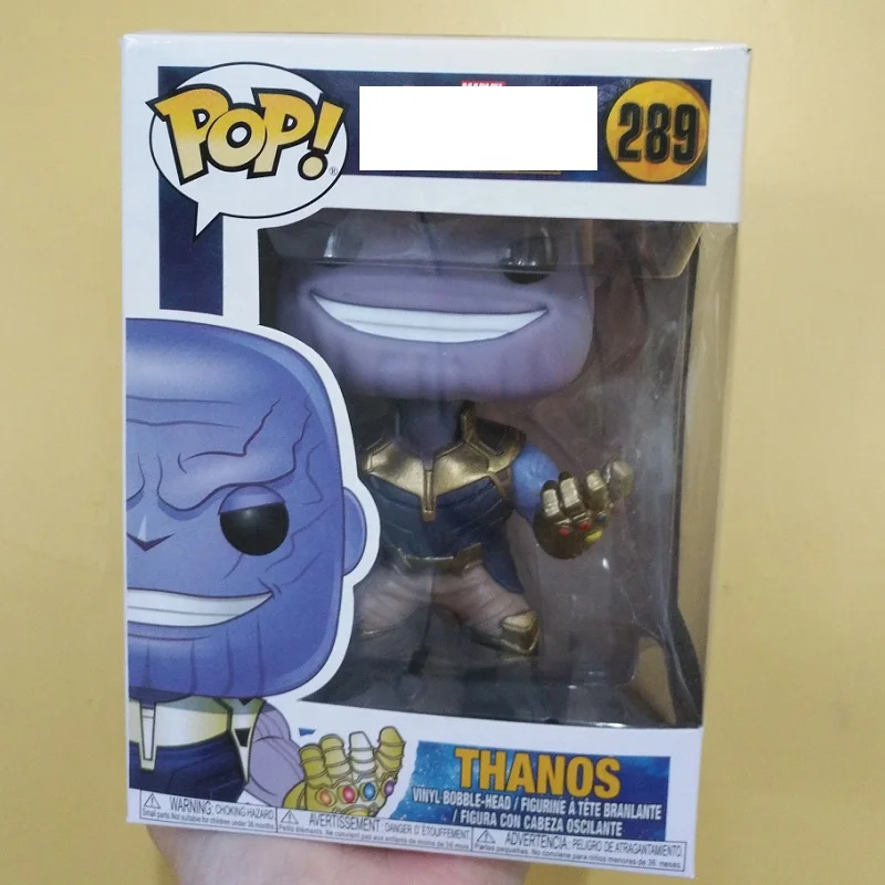  2020 детские игрушки FUNK POP The Infinity War THANOS 289 # ПВХ Фигурки Коллекционная модель кукла для детей