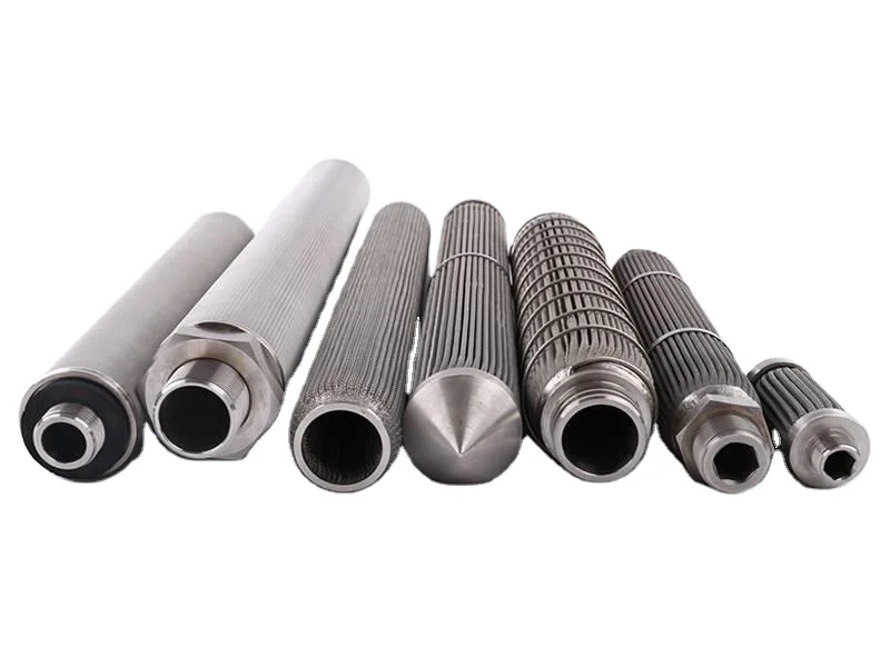 Customized Industrial Stainless Steel High Temperature Corrosion Resistant Pleated Filter Element