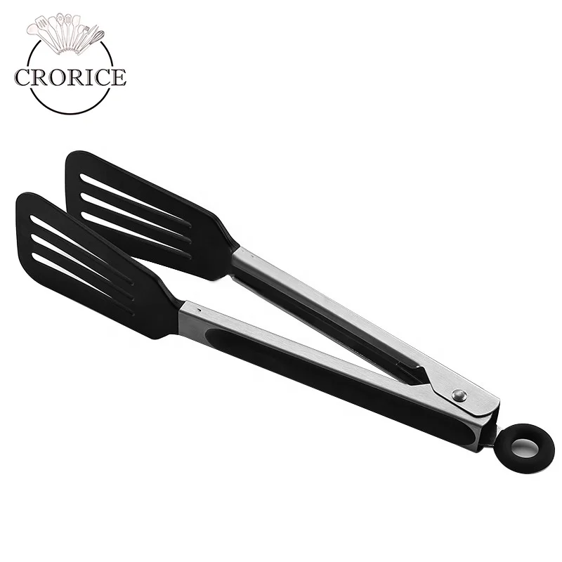 
Wholesale Best gadget kitchen accessories grill bbq barbecue High Temperature Resistant serving tongs silicone Food Tongs 