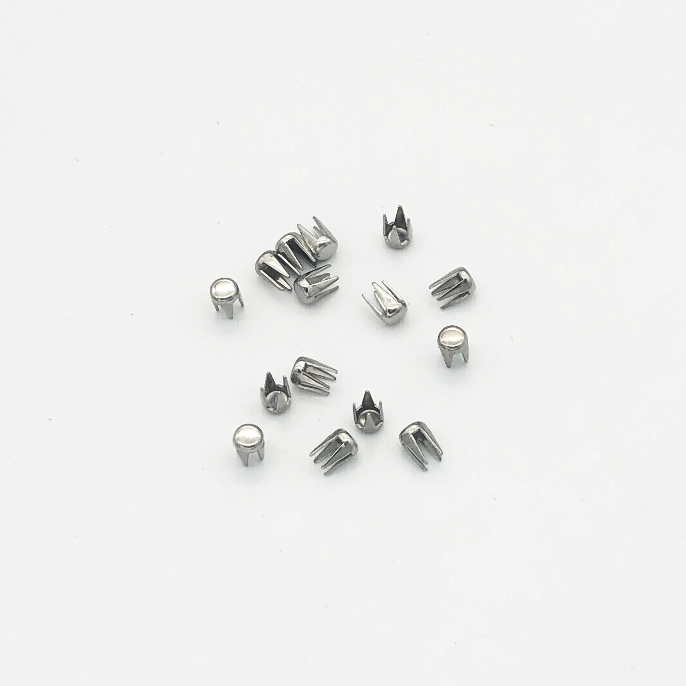 Metal four Claw Nails For Garments Bag Shoes Claw Stud decoration rivet