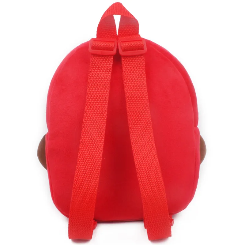 Fashion 3D Cute Cartoon Print Plush Kids Kindergarten Boys and Girls Children Mini Backpack School Bags