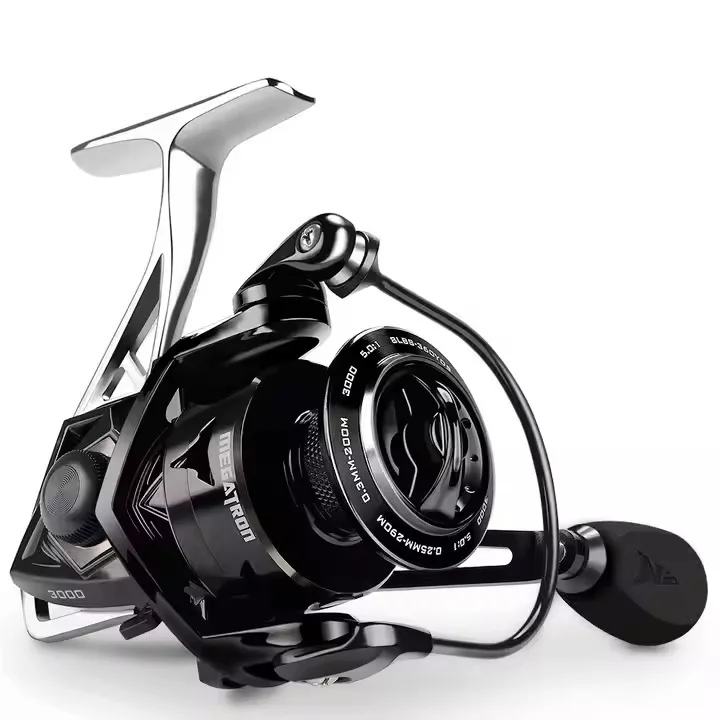 KastKing Megatron Spinning Fishing Reel 18KG Max Drag 7+1 Ball Bearings Aluminum Spool Carbon Fiber Drag Saltwater Fishing Coil
