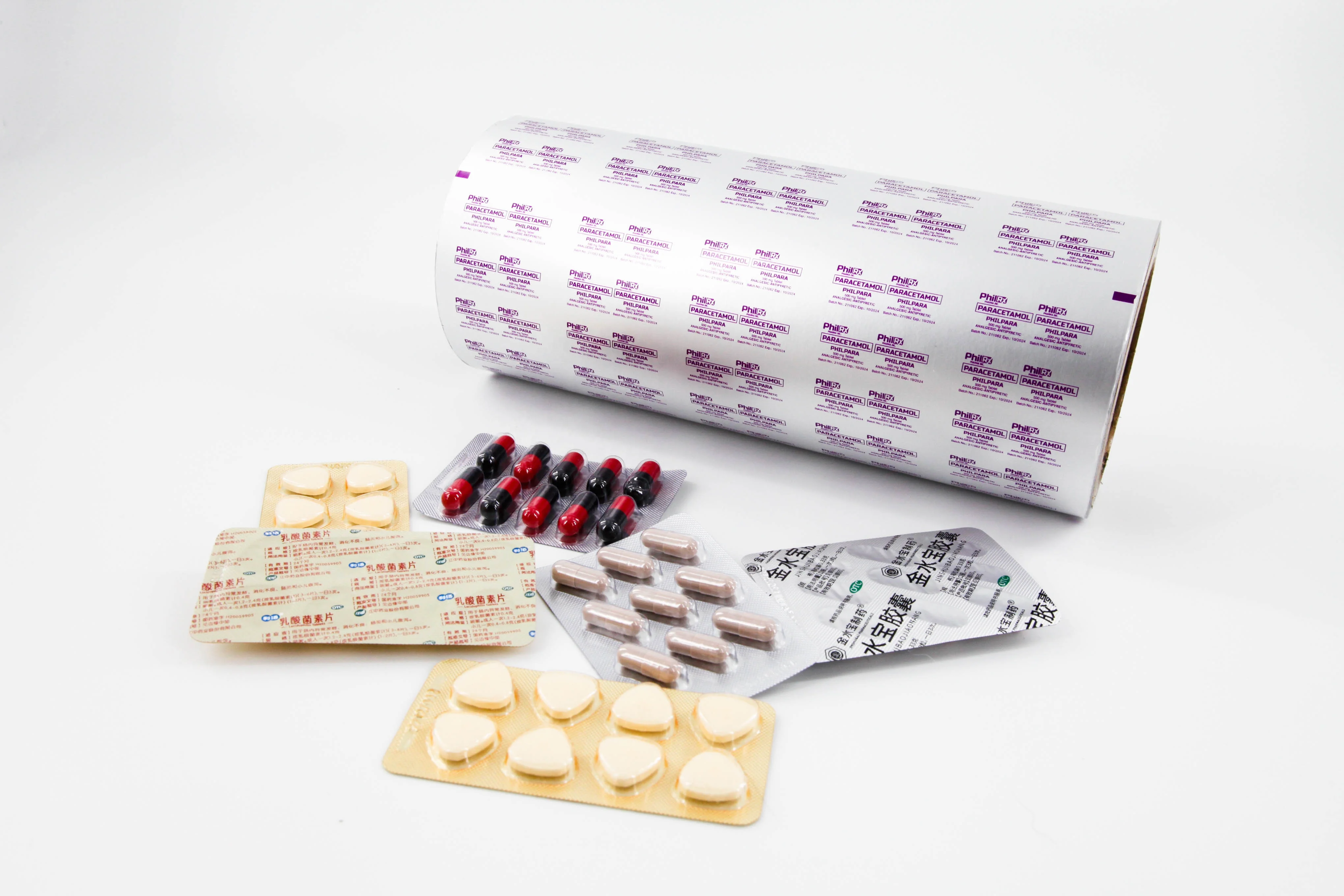Airta Factory Price Medical Grade Aluminum Blister Pharmacy Foil For Pharmaceutical Packaging