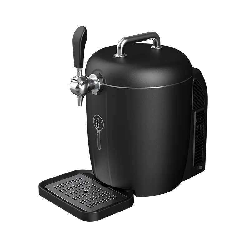 WEILI OEM ODM Automatic Home Beer Keg Dispenser Suitable for 6L Perfect Draft Beer Barrel with High End Metal Handle