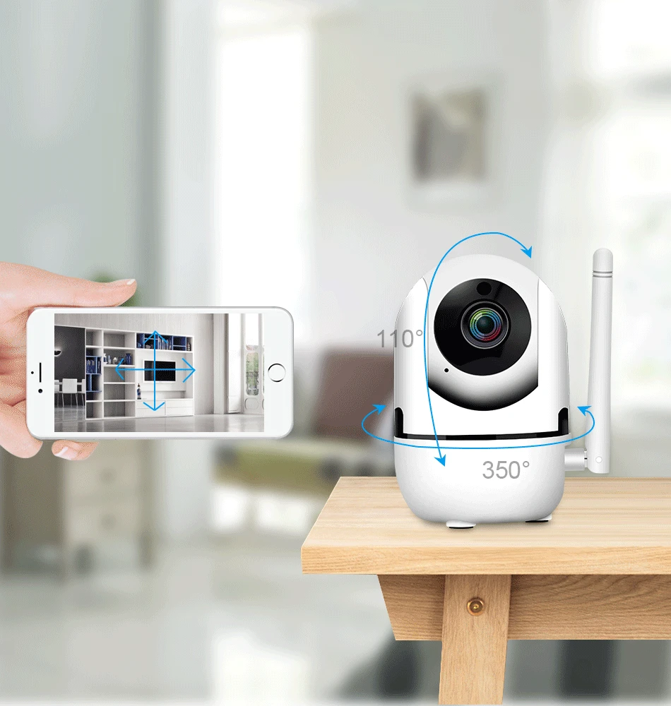  Детская камера монитор Wi-Fi CCTV IP камеры беспроводная видео детский для домашних животных Домашняя безопасность с двухсторонним