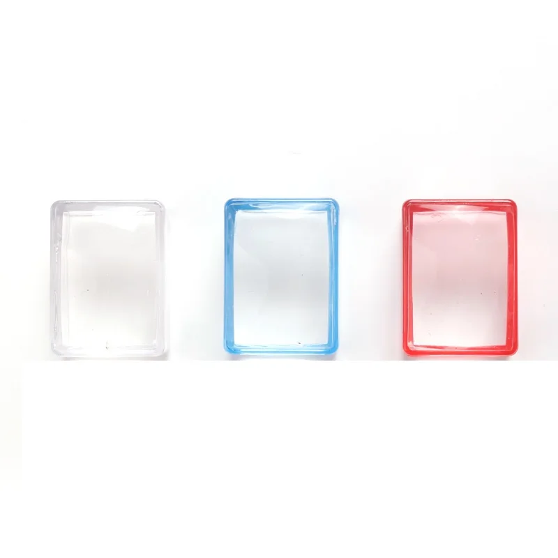 New Square Transparent Silicone Nail Stamp Stamping Plates Kits Polish Printing Diy Nail Manicure Tool