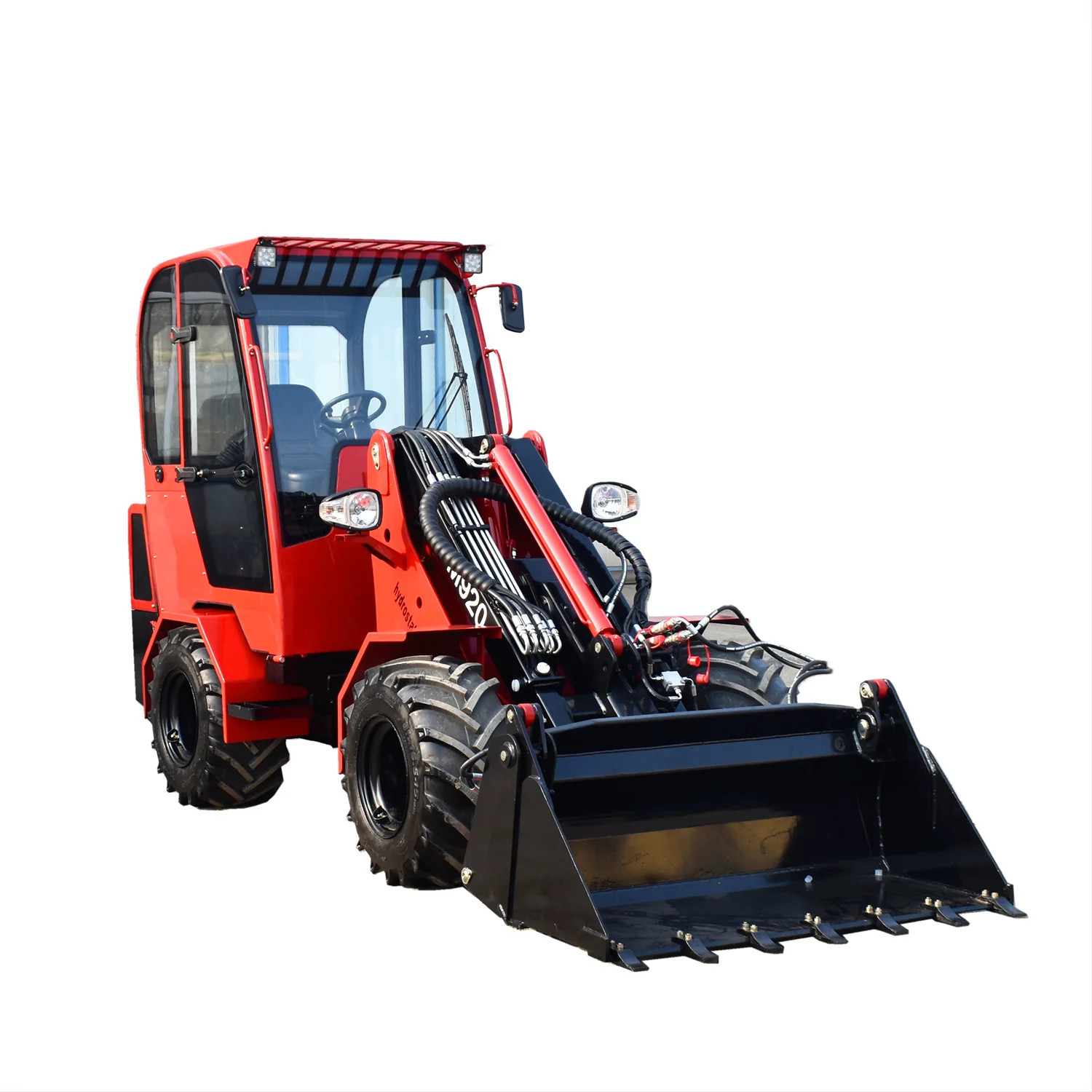 skid steer hydraulic road sweeper snow plow truck loaders for concrete