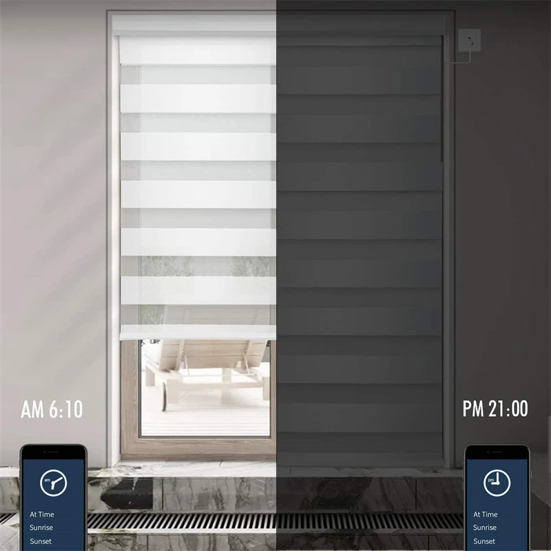 Zebra Blinds Motorized Electric High quality Zebra Shade