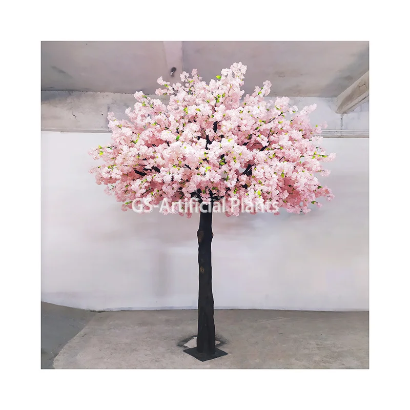 White wedding decoration table centerpiece decoration for wedding event fiberglass wood plastic artificial cherry blossom tree