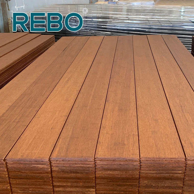 Высококачественная наружная бамбуковая облицовочная настенная панель