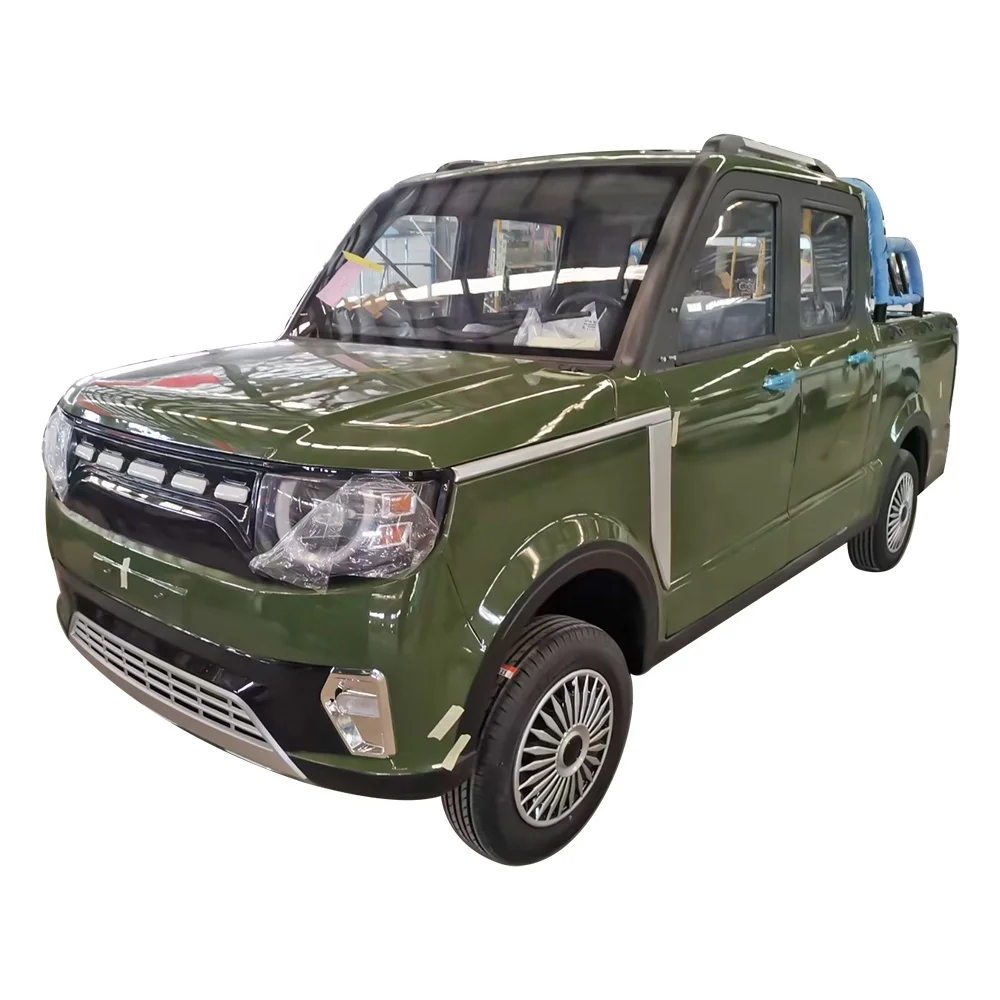 Chinese manufacturer Customized 4 Wheel  Electric Power Pickup Truck