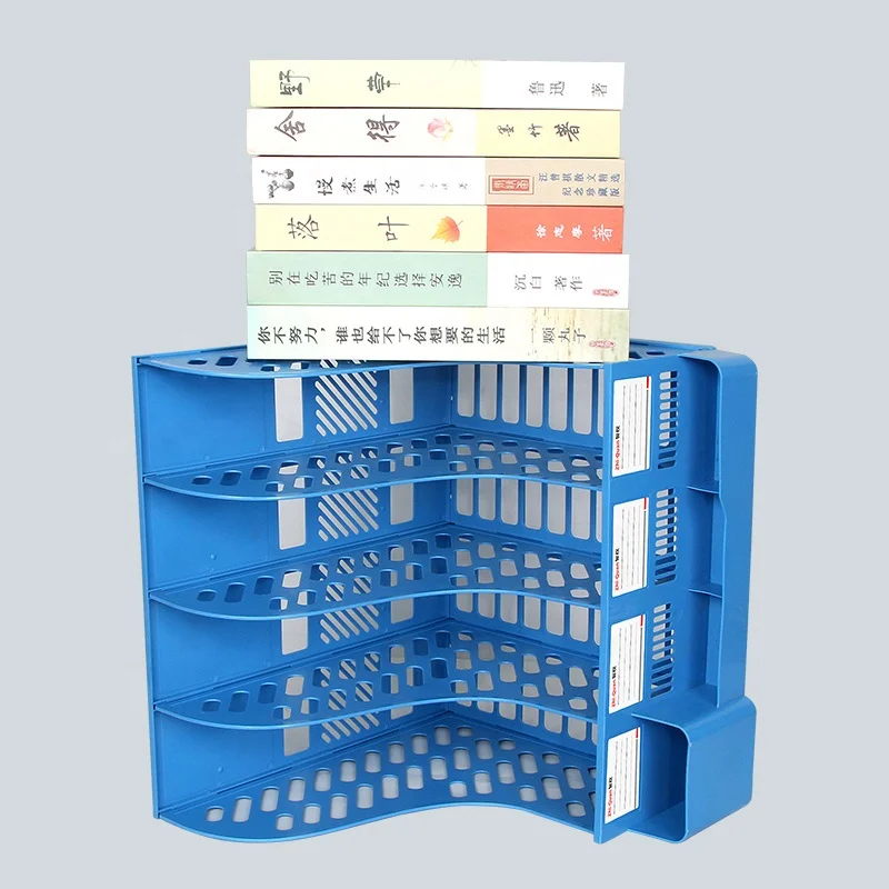 File Holder Stand Paper Desk Organizer Magazine Rack Table Magazine Book Organizer File Tray Magazine Holder