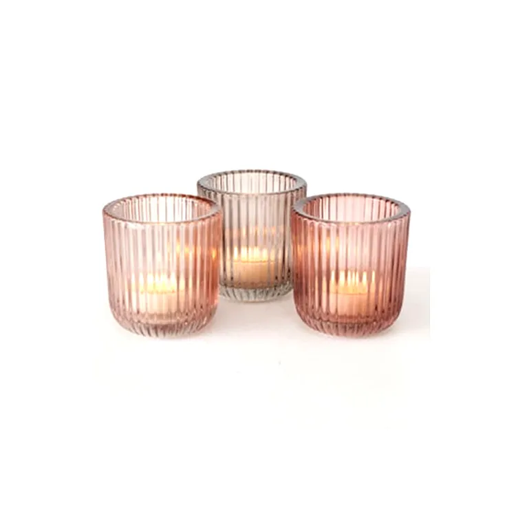 China Factory Promotion Murano Votive Jar Mercury Glass Candle Holders Wholesale With Best Quality