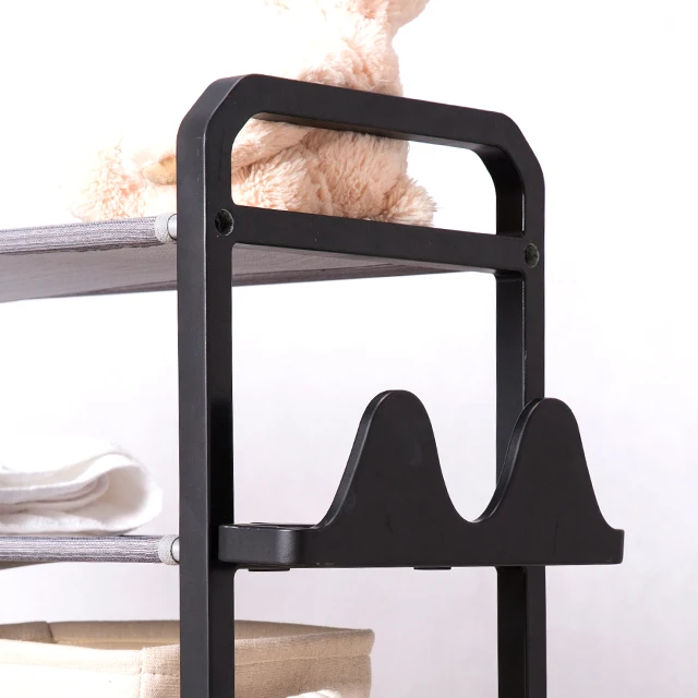 Collapsible Metal  Dirty Cloth Laundry Basket With Wheels