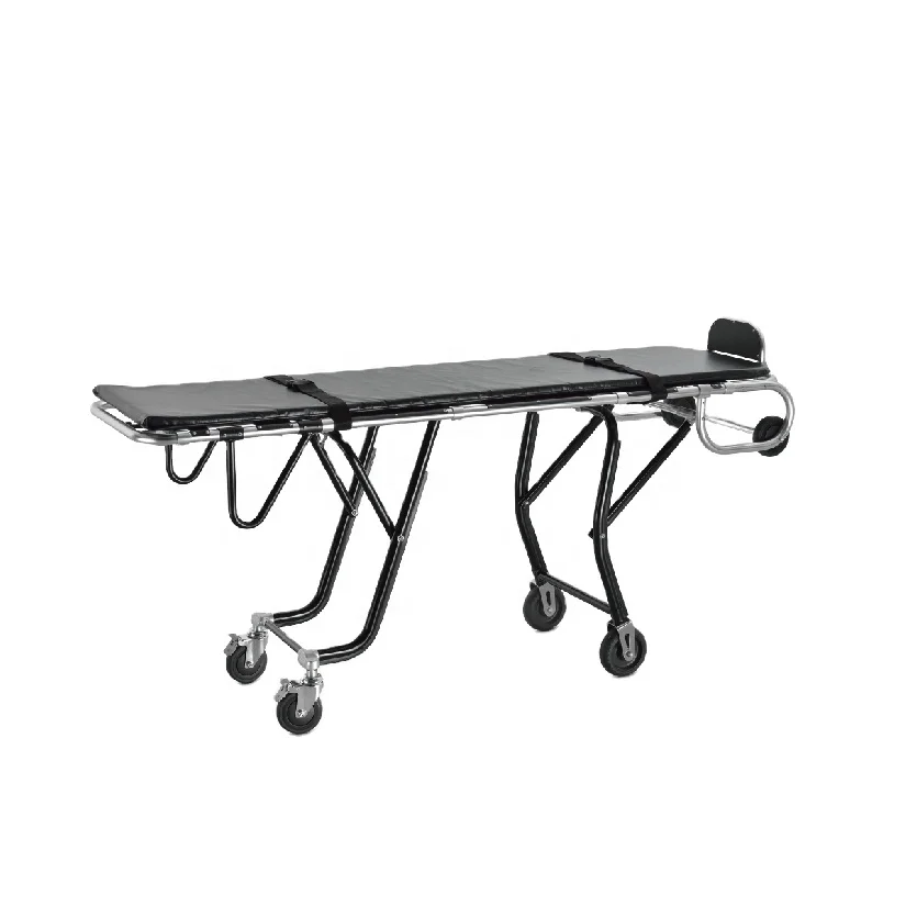 Ambulance Loading Mortuary Stretcher Foldable Stretcher Corpse Trolley  CT-02