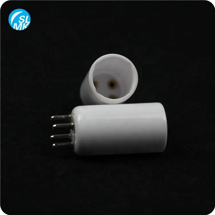 electrical ceramics UV lamp cap alumina machining parts 95