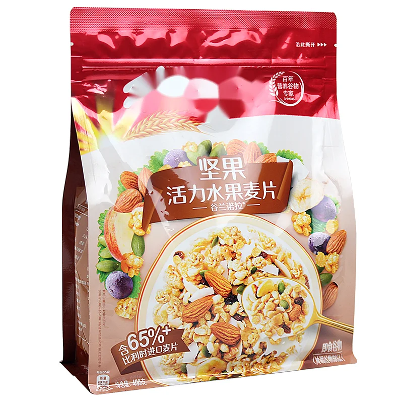 Оптовая продажа вкусные высоко питательные фруктовые злаки используемые в качестве завтрака или закуски для всех возрастов с массовой упаковкой