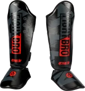 2024 New Arrival Universal Custom-Made Twin Boxing Shin Guards Genuine Leather Instep Protection for Kickboxing