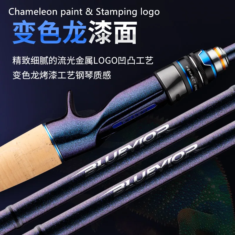 Wholesale RIKAON Multi-Function OEM/ODM Carbon Blank Fishing Spining Casting Lure Carbon Fiber Rod