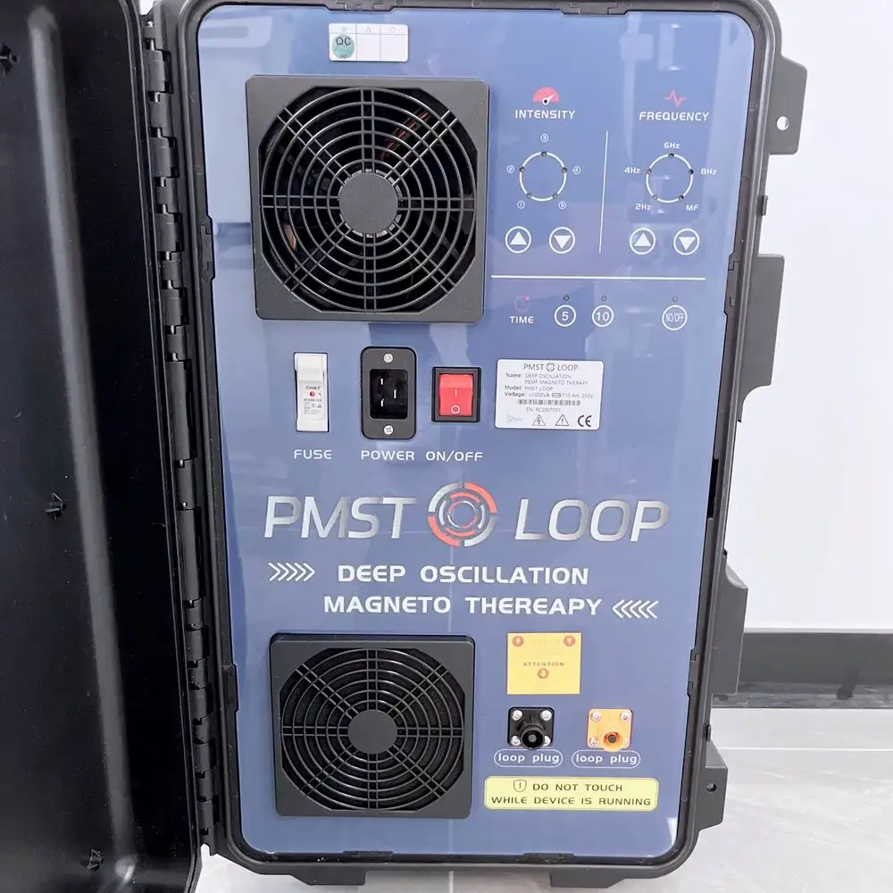 Magneto pulsed electromagnetic field therapy pemf pmst loop therapy machine/PMST Magneto Therapy EMTT Loop Rehabilitation Center