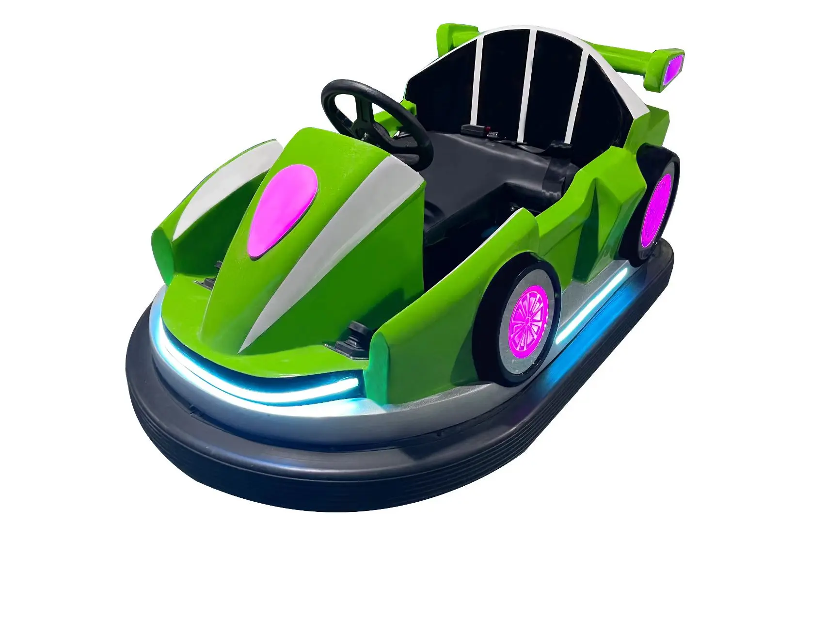 Hot sale children ride on car outdoor double bumper car amusement park kiddie rides 350w battery electric bumper car kids