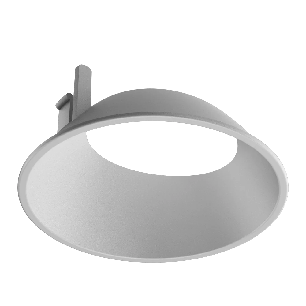 golden color anti glare plastic led light reflector for led downlight spot