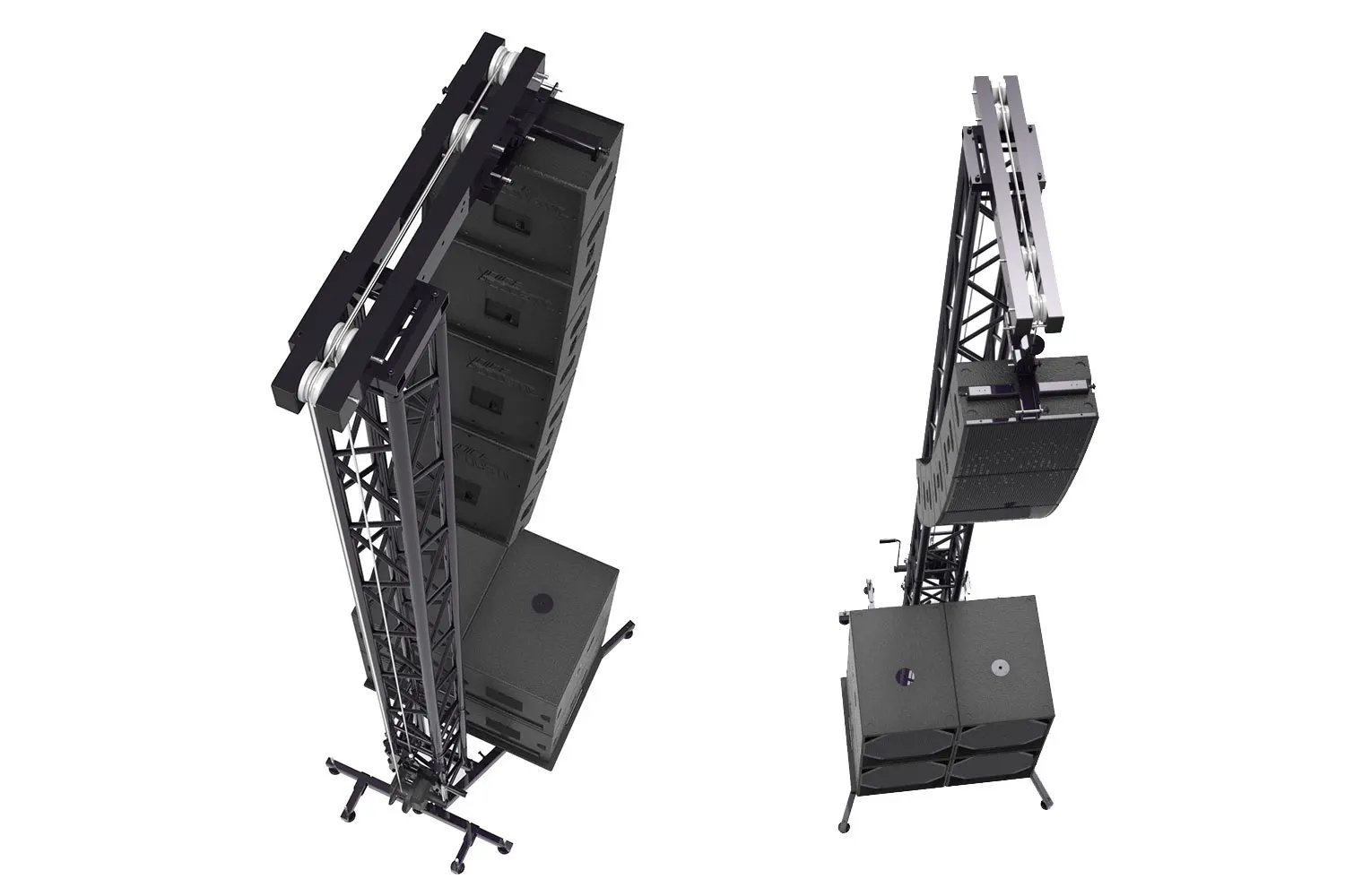 Line array stand truss DJ light stand exhibition aluminum bolt truss structure