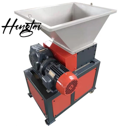 Double Shaft Waste Recycling Machine/Small Tire Shredder