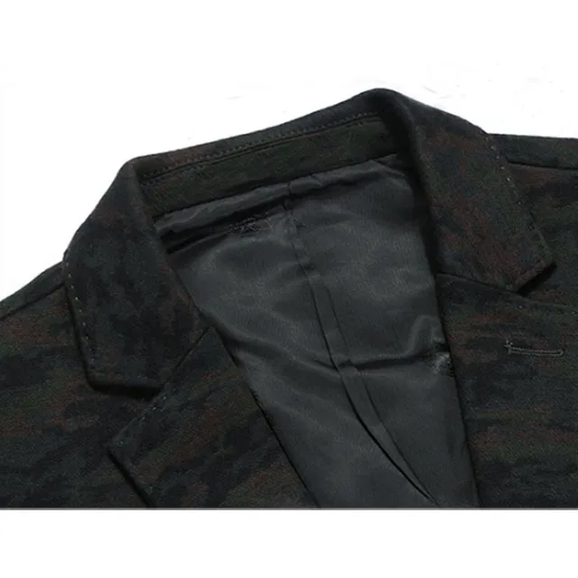 FAMA No Minimal RPET Fabric Zhongshan Dragon Uniform Menes Party Wear Blazers Fancy Print  Blazers Online