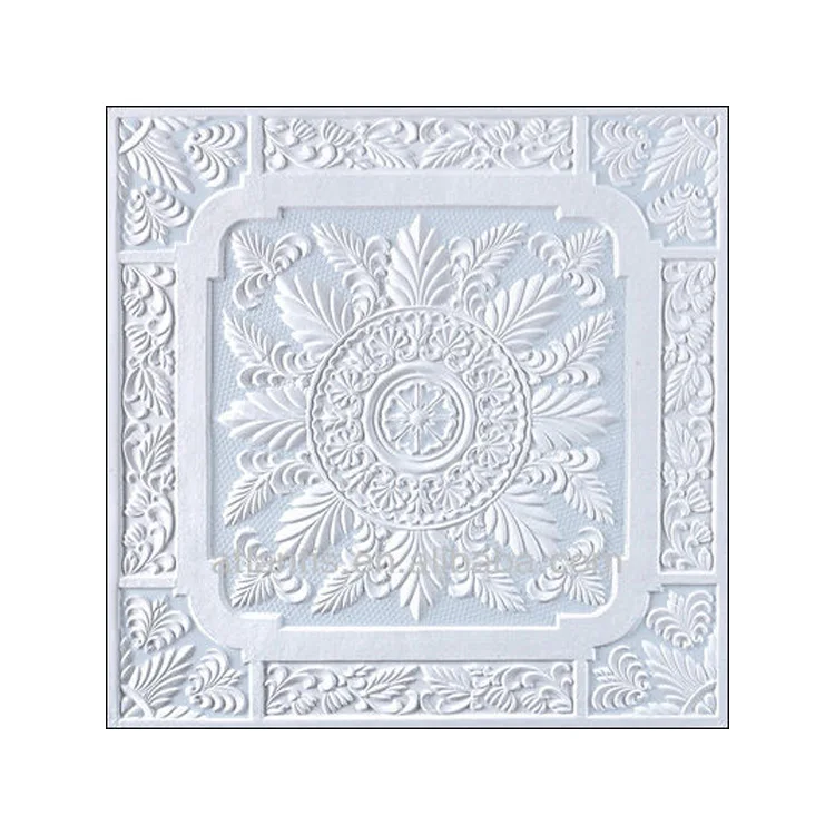 
High Quality Fireproof Moisture-Proof 3D Cheap Integrated Ceilings Tile 