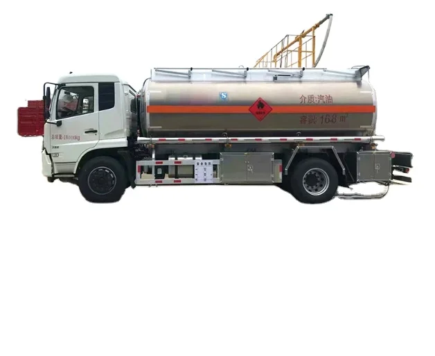 China Supplier 4x2 Dongfeng DFAC Fuel Tanker Truck Capacity 7000L-10000L