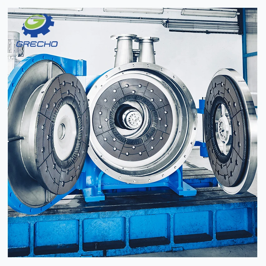 Бумажный станок GRECHO для измельчения целлюлозы 450 с двойным дисковым очистителем