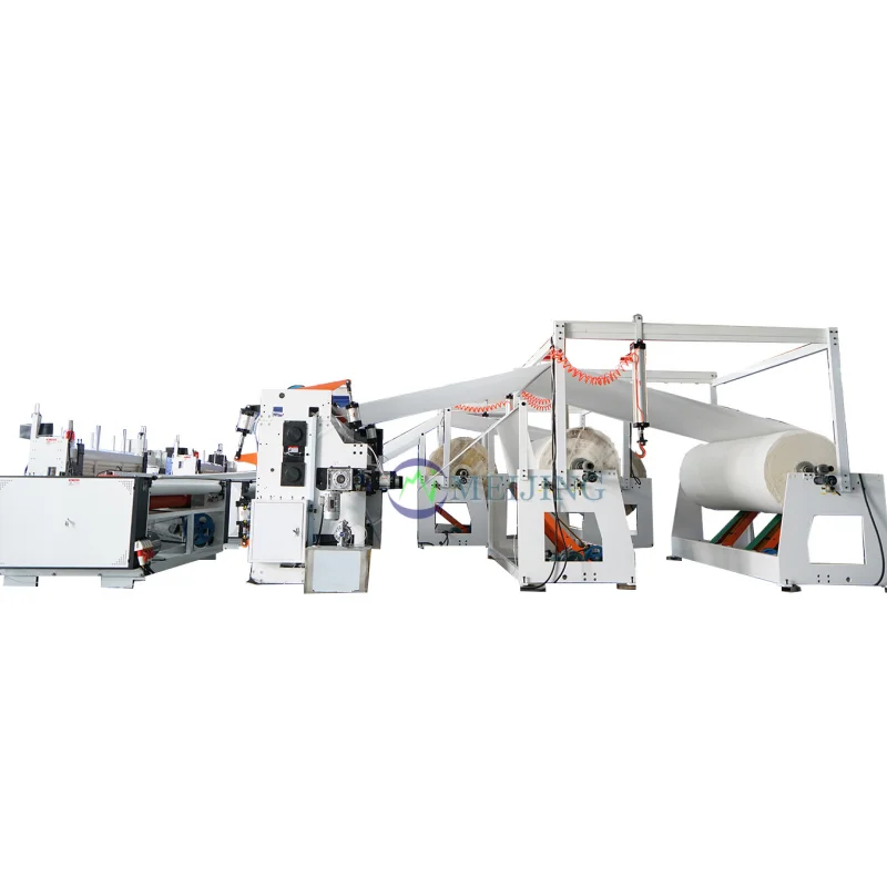 Foshan Glue Laminating Full Embossing Toilet Paper all in one Tissue  Paper Making Machine With Factory Direct Sale Price